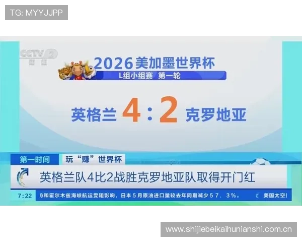 世界杯英格兰战胜克罗地亚对晋级形势的积极推动作用探讨